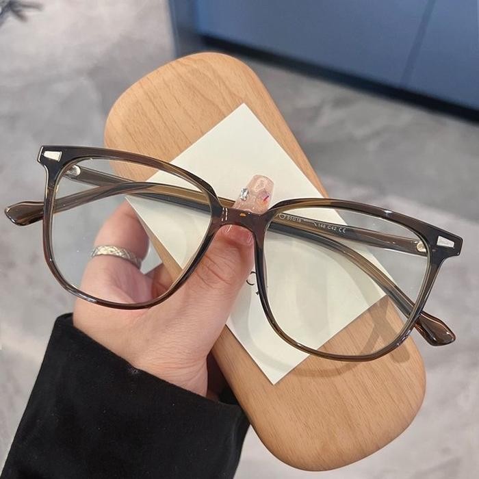 Kacamata Minus Kacamata Fashion -0.25 s/d -3.25 Glasses Kacamata Korea Anti Radiasi Wanita Kacamata