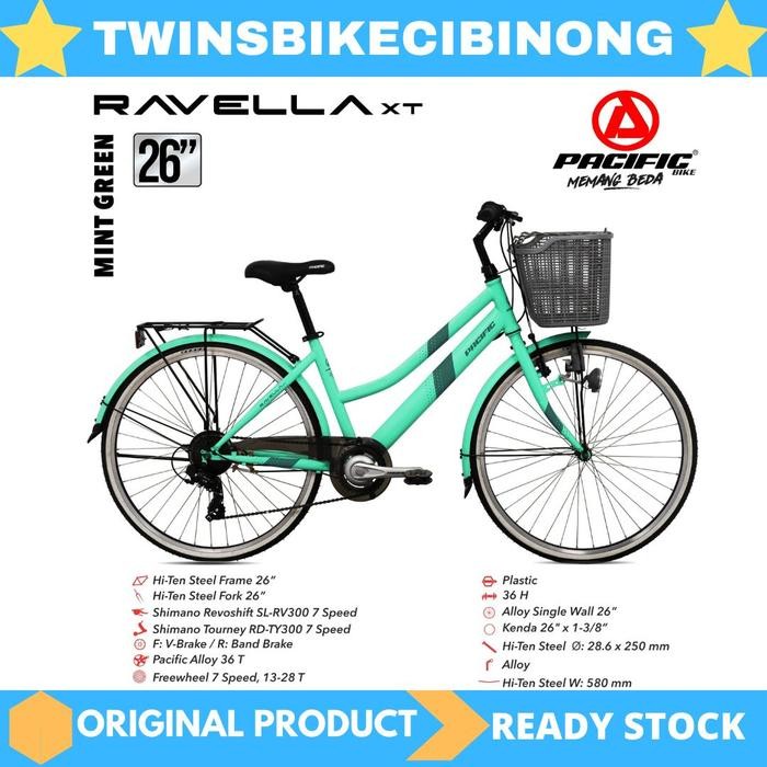 Sepeda Mini 26 City Bike Pacific Ravella Ultra