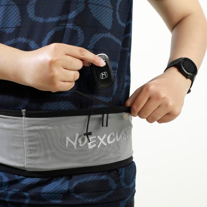 No Excuse Running Belt Tas Pinggang Lari Hlsport Ringan Anti Goyang