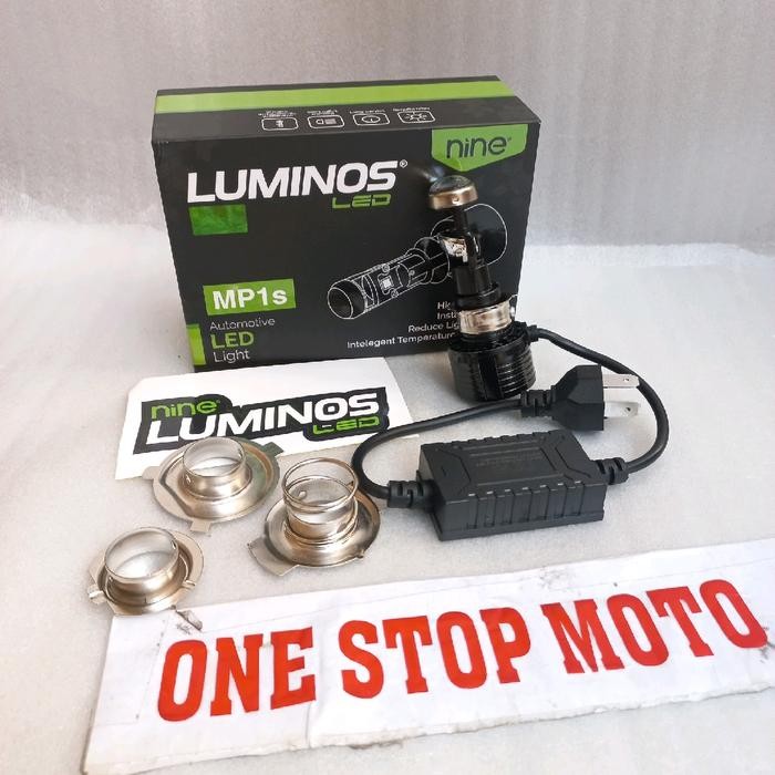 Lampu Led H4 H6 Luminosled Mp1S Mp1 Mini Proji Vixion Megapro Mono Ori Luminos