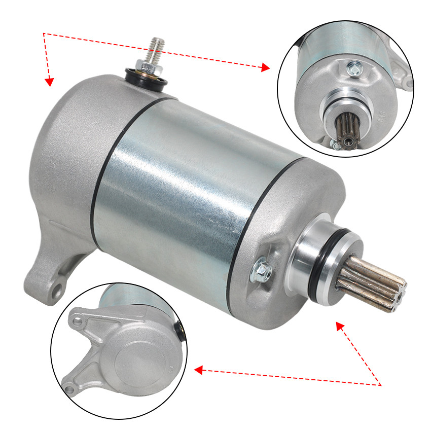 IMPORT Motorcycle Starter Motor For Yamaha FZX750 FZ750 FZR750 FZR750R FZR1000 3GM-81800-50