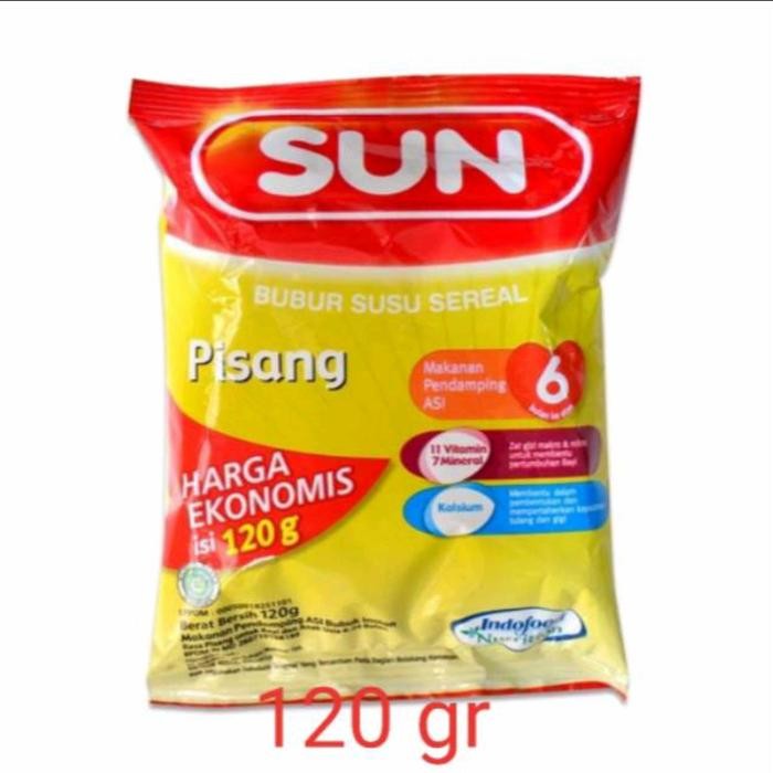 BUBUR SUN PISANG 120 GR