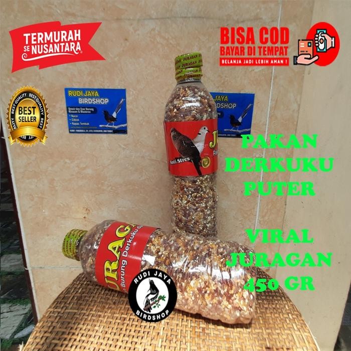 

PAKAN MAKANAN BURUNG DERKUKU PUTER PELUNG DERUK VIRAL JURAGAN KEMASAN BOTOL AQUA RACIKAN LENGKAP
