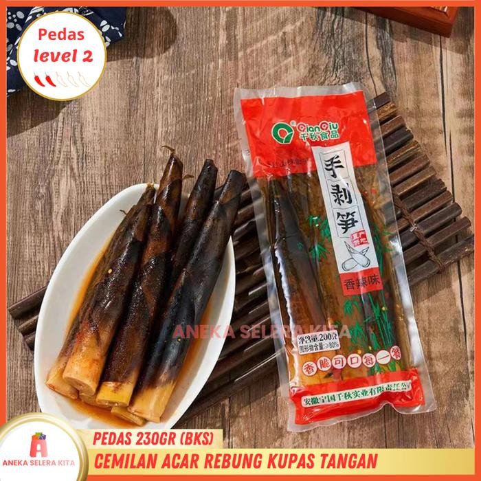Acar Rebung Makanan China Viral Bambu Muda Asam Manis Pedas