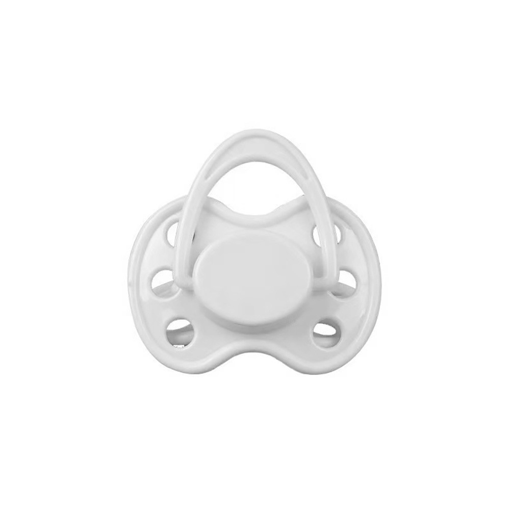 White Reborn Doll Magnetic Pacifier Reborn Doll Accessories