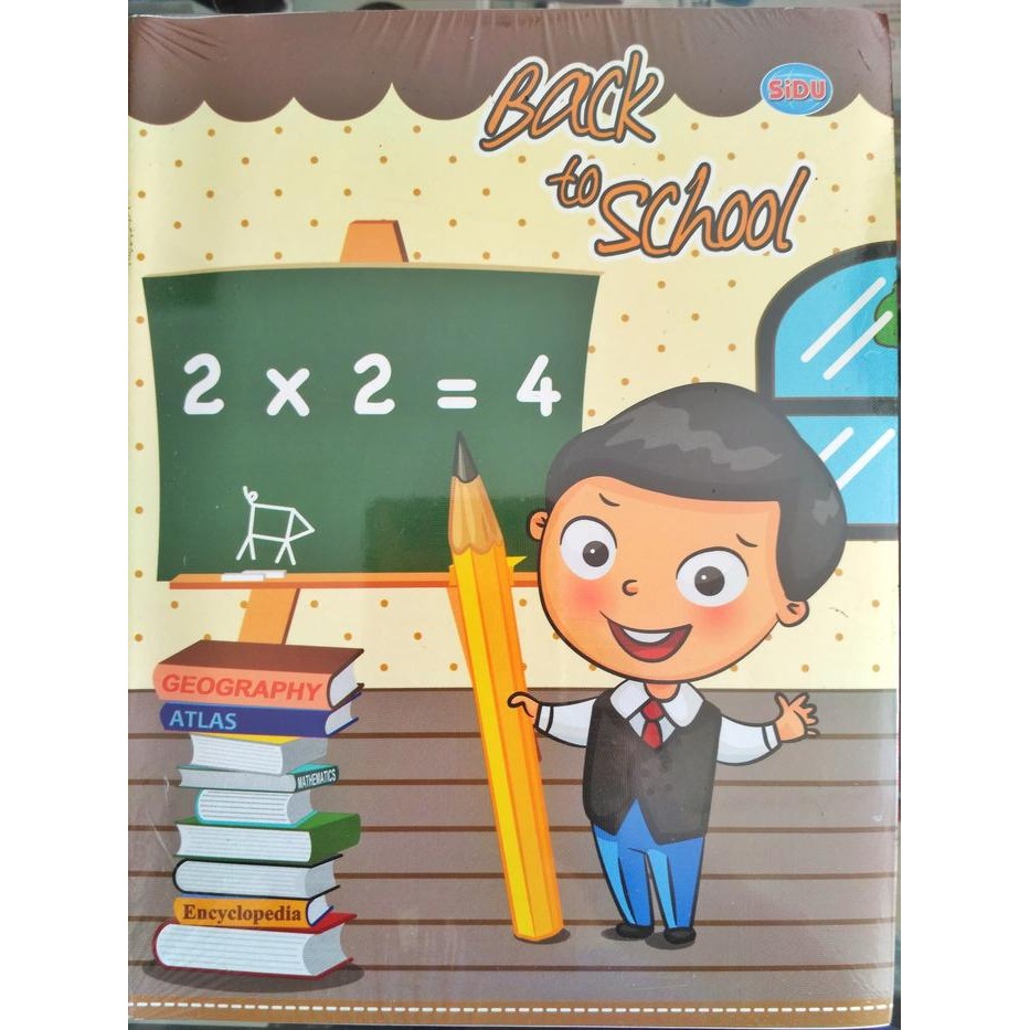 

Buku Tulis Sidu Eb 58 (1 Pack = 10 Buku)