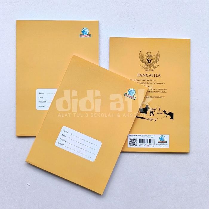 

Buku Tulis Campus Sintaro 50 Lembar Sampul Coklat 1 Pak (Isi 10 Pcs) - Paper Stationery