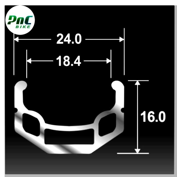 Rims 36 Hole 32 Hole Rims 26 Araya Tm 620 Brakeline Hitam