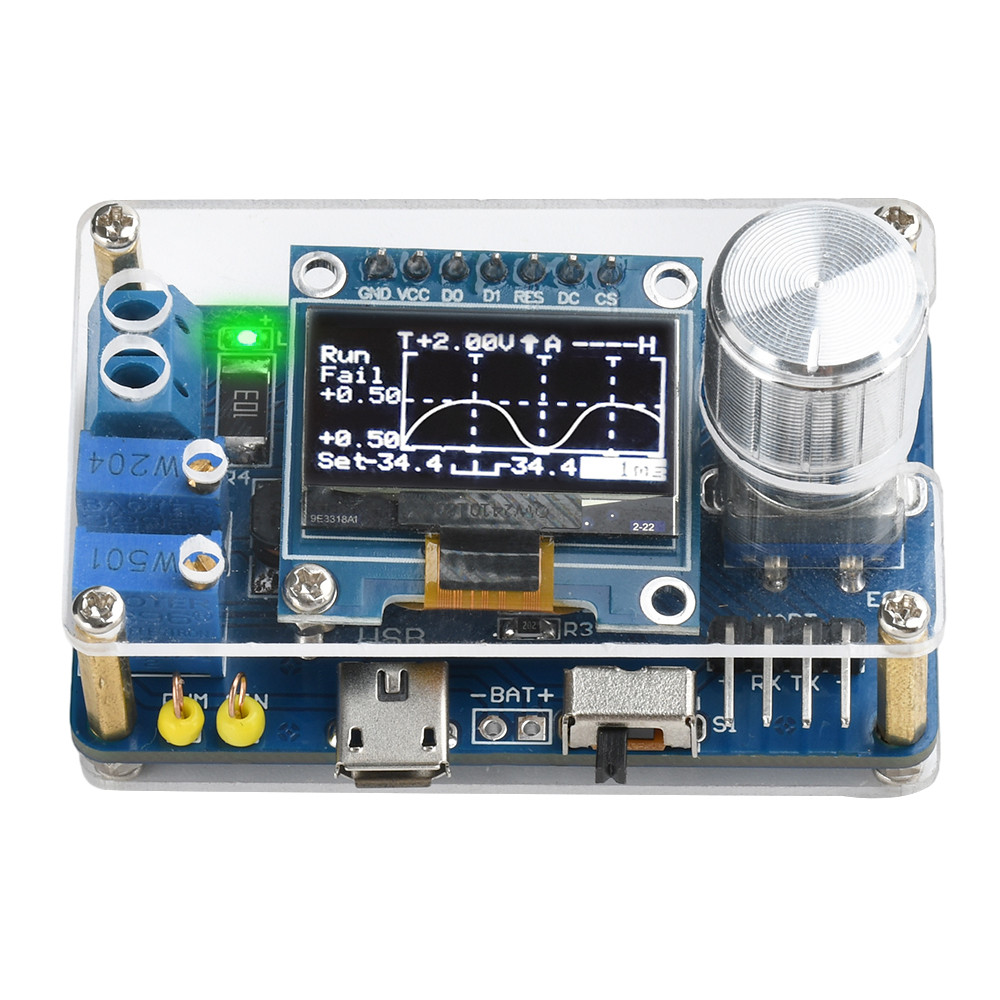 BEST SELLER STC Microcontroller MIN-DOS Oscilloscope Kit 0.96" LCD Display Electronic DIY Kits PWM a