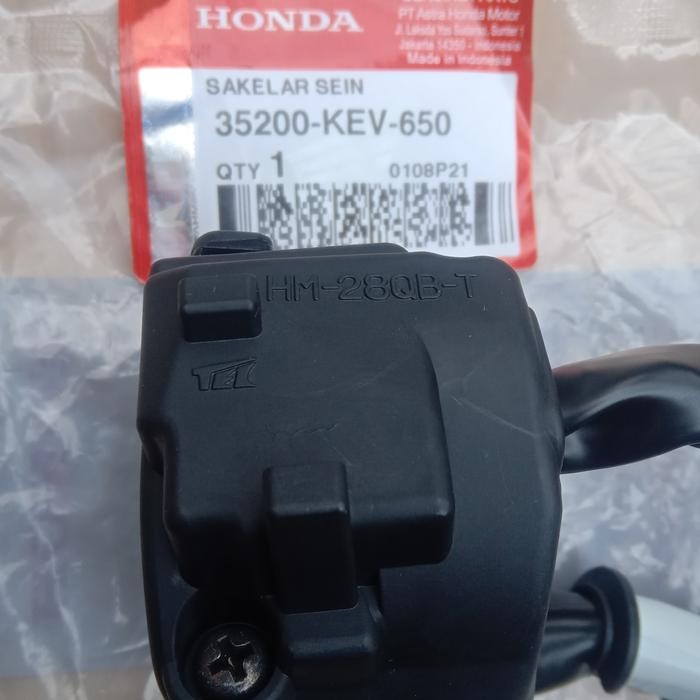 holder saklar kiri Honda supra x 100 lama ORI AHM