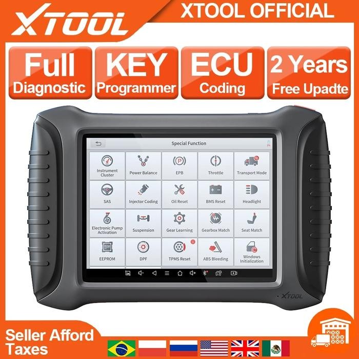 XTOOL X100PAD3 SE IMMO Programming Car Diagnostic Tools Update