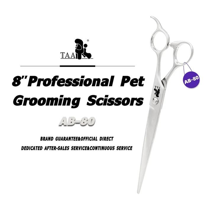 TAA Grooming Scissors Pet Scissors for Dog Professional Hairdressing