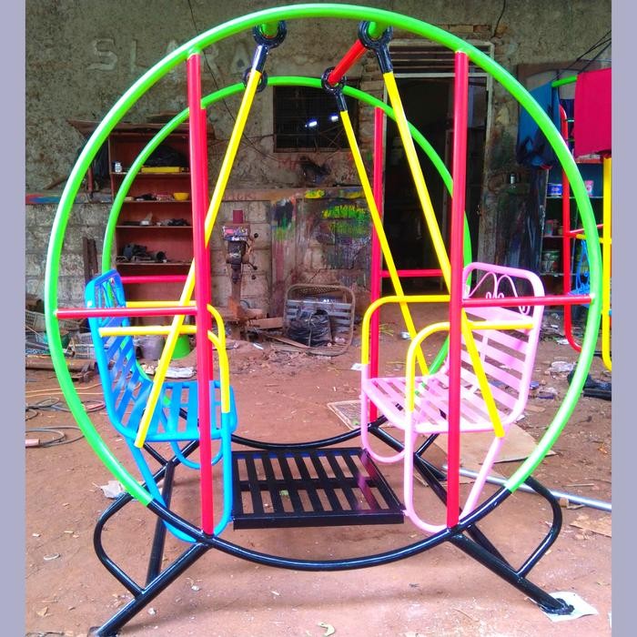 Ayunan Tk Besi Model Bulat