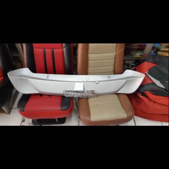 Spoiler toyota agya wigo daihatsu ayla perodua axia trd plastik dengan lampu