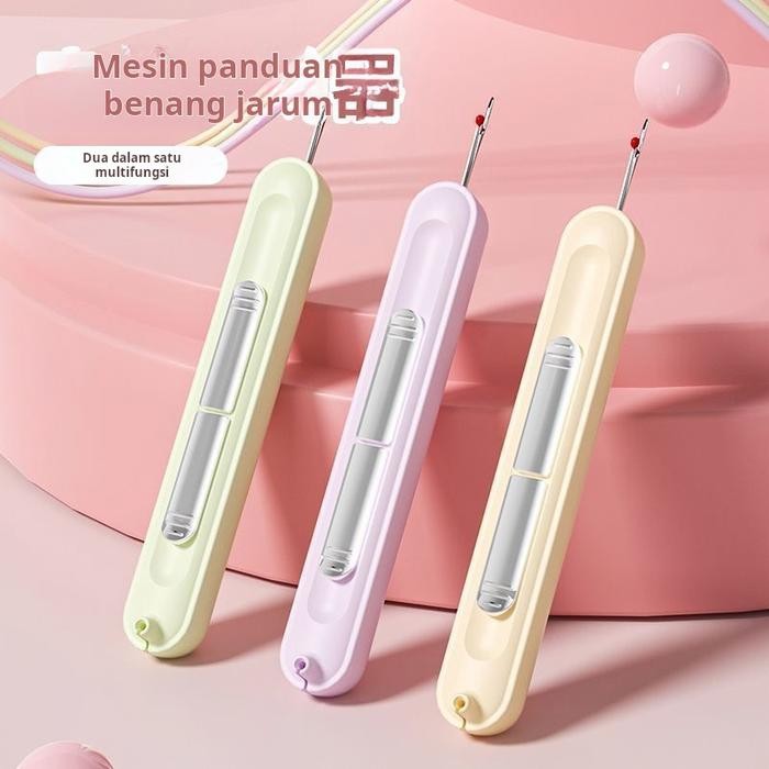 

Pemasang benang jarum, alat pengambil benang, alat jahit tangan khusus lansia, alat pemasang benang,