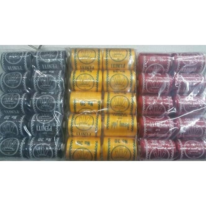 

BENANG NYLON NO. 30 - CAP PENITI (PER PAK ONLY)