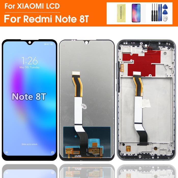 6.3" For Xiaomi Redmi Note 8T LCD Display Touch Screen Digitizer For Redmi M1908C3XG LCD Note 8T Dis