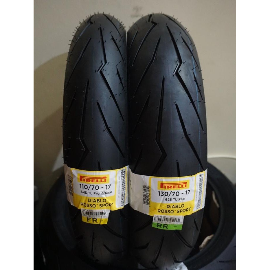 Ban Pirelli Diablo Rosso Sport (Sepasang) Ring 17