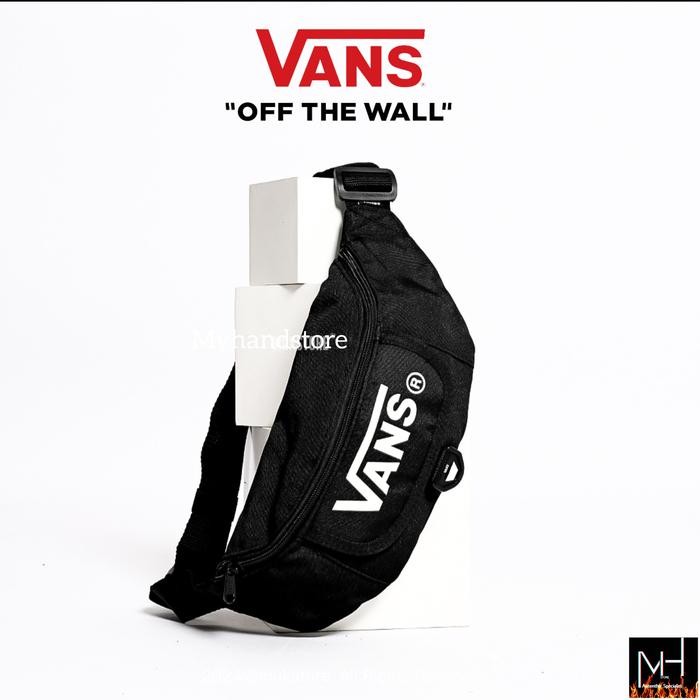Vans Waistbag Crossbody bag Logo Black Original 100%