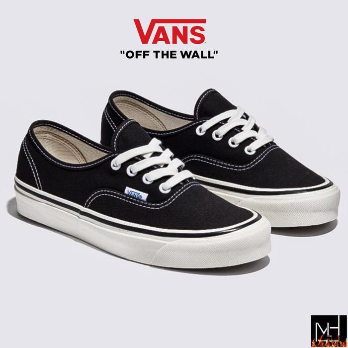 VANS AUTHENTIC 44 DX ANAHEIM FACTORY BLACK WHITE ORIGINAL 100%