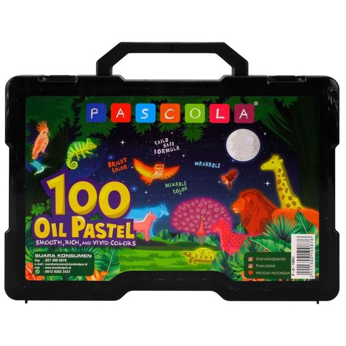 

Pascola Oil Pastel / Crayon 100 Warna Mewarnai Pewarna Stationery