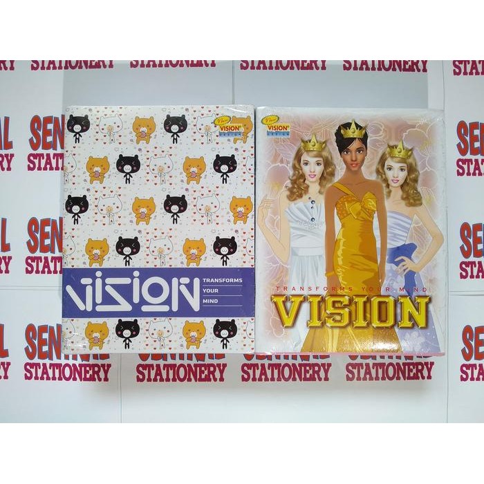 

vision buku tulis 58 lembar