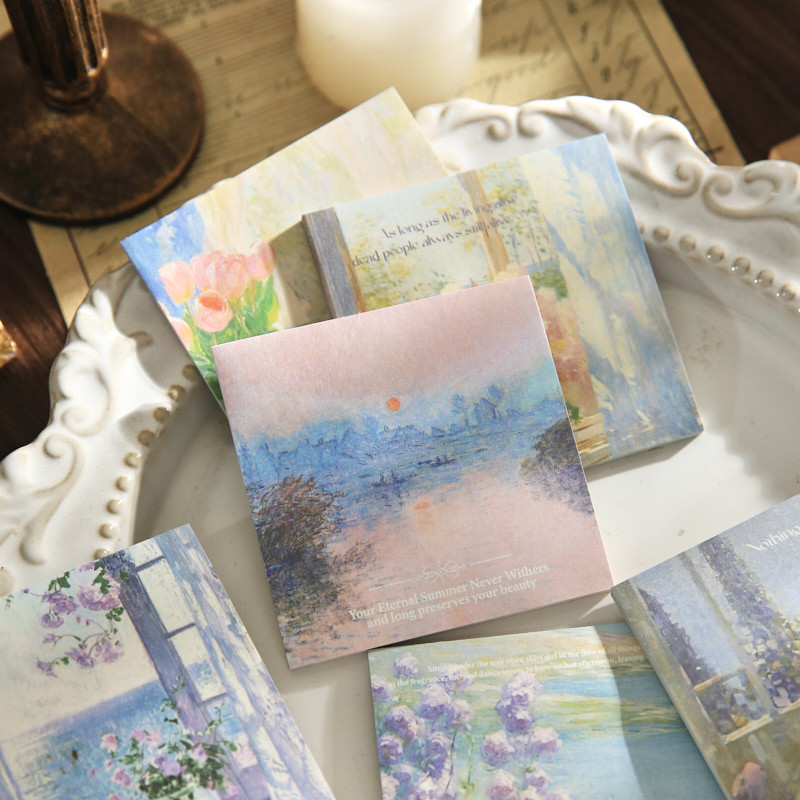 

Mr. Paper 90 Sheets/Set PET Three Enjoyment Pack N Times Note Sticker Literary Ins For Student Note