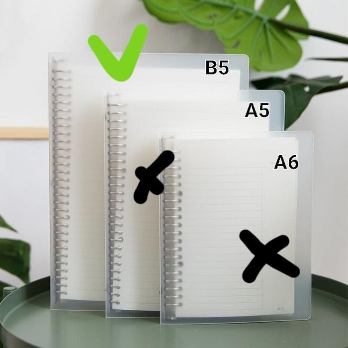 

Buku Binder Cover Unik A5 Dan B5 Paper Hitam Kantor