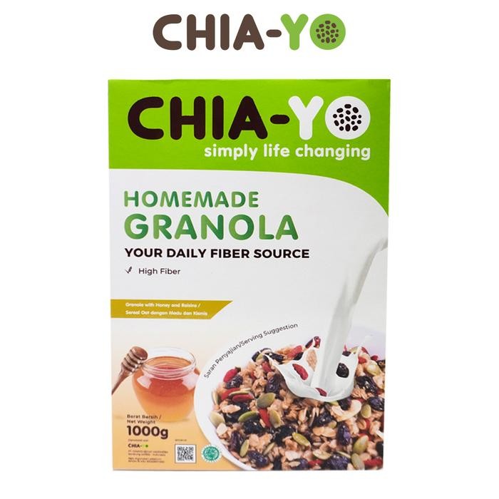 

Chiayo Homemade Granola 1000gr