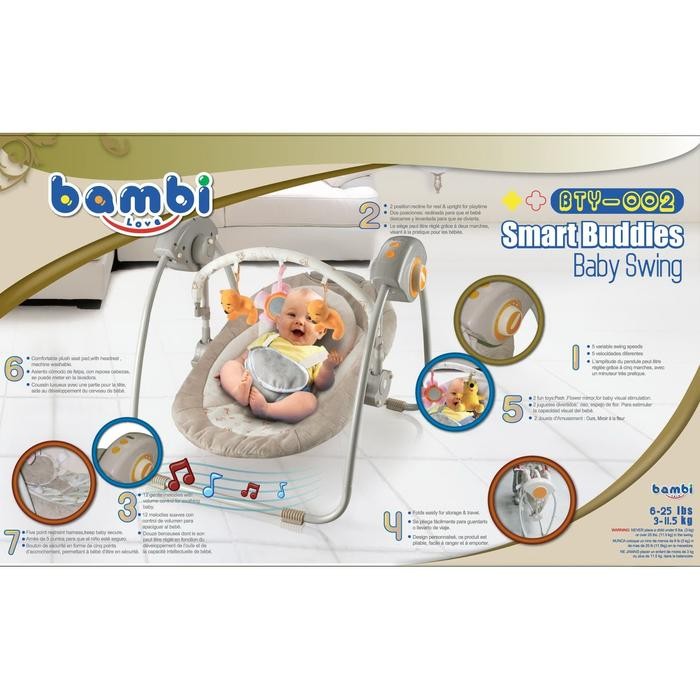 BAMBI BABY SWING/AYUNAN LISTRIK BAMBI