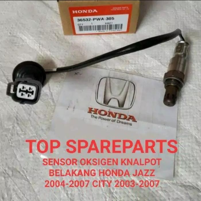 SENSOR OKSIGEN O2 KNALPOT BELAKANG HONDA JAZZ CITY VTEC IDSI 2003-2008
