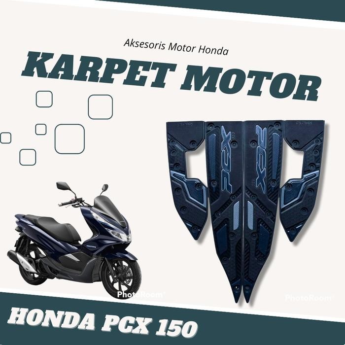 Karpet Motor Pcx150/Aksesoris Motor Pcx150/Pijakan Kaki Pcx150