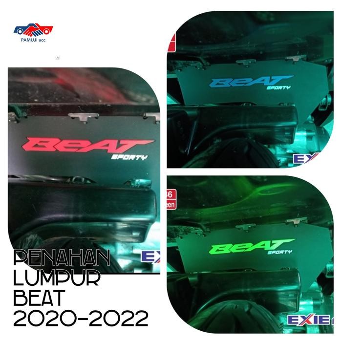 mudflap penahan lumpur BEAT DELUXE BEAT STREET 2020-2022 rubber