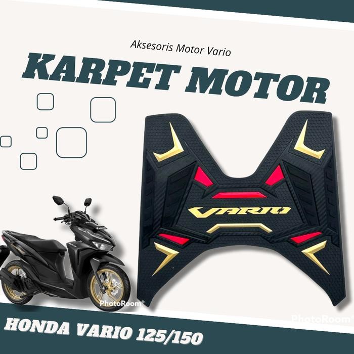 Karpet Motor Vario 125 & 150 / Aksesoris Morot Vario Thn 2015 - 2018