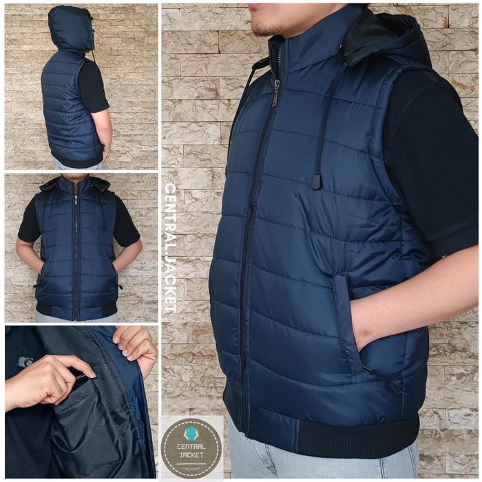 Rompi Parasut Waterproof - Rompi Motor Pria Tebal