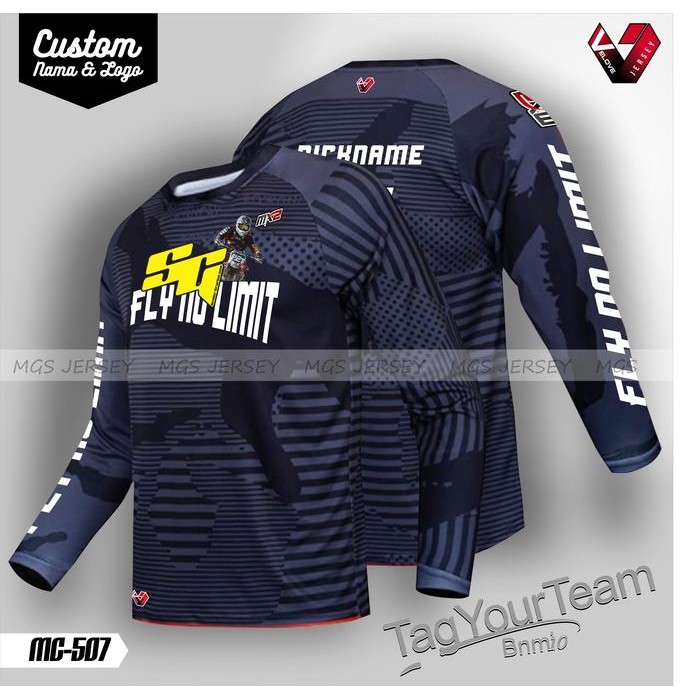 JERSEY KAOS RACING BAJU MOTOCROSS PRINTING ORIGINAL SUBLIM 2022 COD