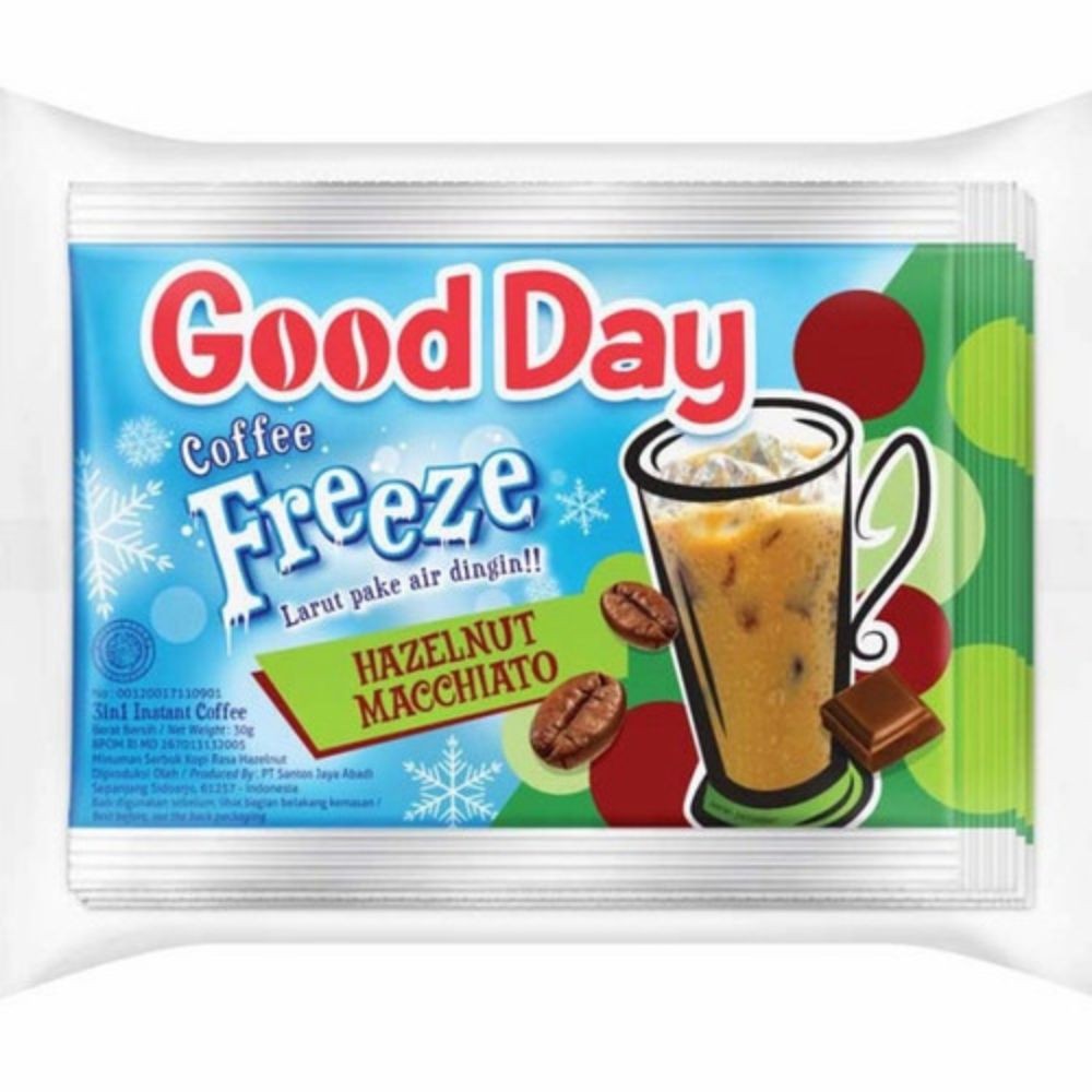 

Good Day Freeze Hazelnut Macchiato 150 gram