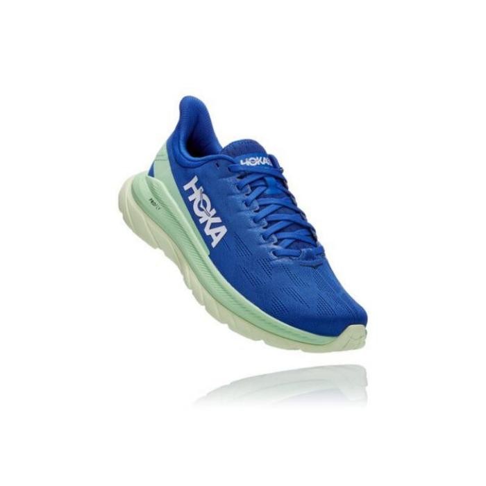 HOKA ONE ONE MACH 4 NAVY GREEN