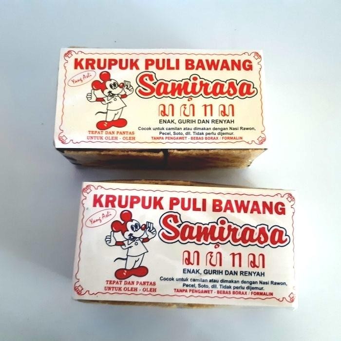 

New Kerupuk Puli Mentah Bawang 400gr - Cipta Rasa Blitar