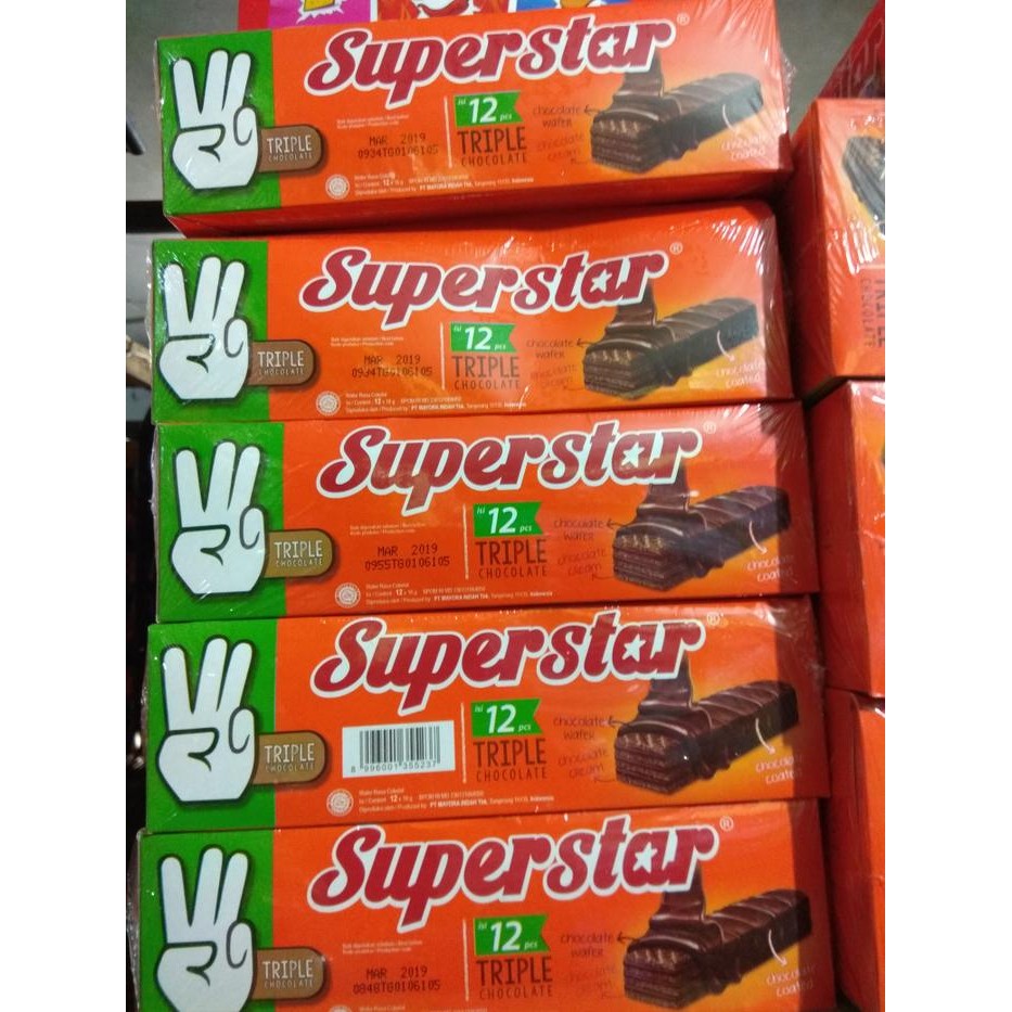 

New Wafer superstar isi 12pcs