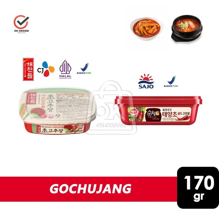 

New Sajo Gochujang - Hot Pepper Paste / Pasta Cabe Gochujang Korea [170 g]