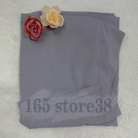 (Allthebest) Hijab/Jilbab/Khimar Pad Antem Jumbo Crinkle Syari Bergo Soft Pad Antem Aisyah