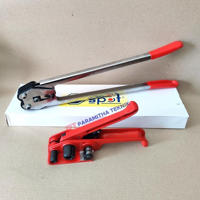 Paling Baik Alat Packing Manual Set Mesin Straping Band Tali Klem Pengikat Kardus