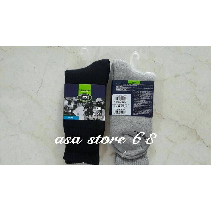 Kaos Kaki Mundo Biosil Sport Anti Bacteria