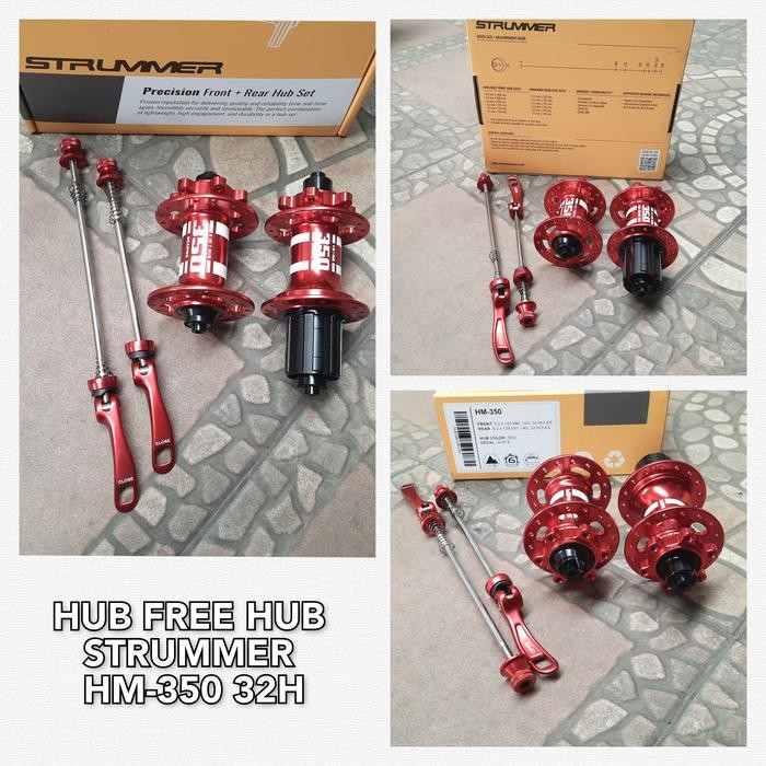 HUB FREE HUB STRUMMER M350 32H sparepart sepeda termurah