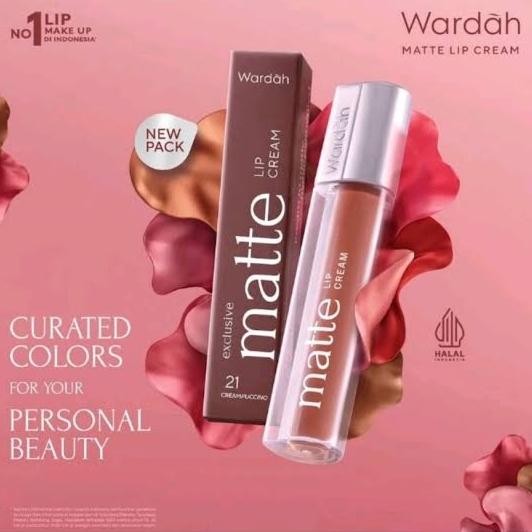 LIP CREAM WARDAH MATTE / EXCLUSIVE LIP CREAM WARDAH MATTE