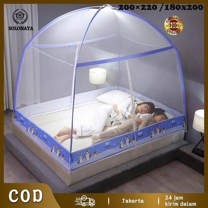 COD KELAMBU JUMBO KELAMBU LIPAT CANTIK KELAMBU GANTUNG SUPER JUMBO TEMPAT TIDUR DEWASA KING kelambu