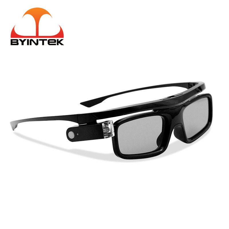BYINTEK GL1800 DLP-Link Active Shutter 3D Glasses for UFO P19 P20 U30 U70 U50 U90 R17 R19 R20 3D