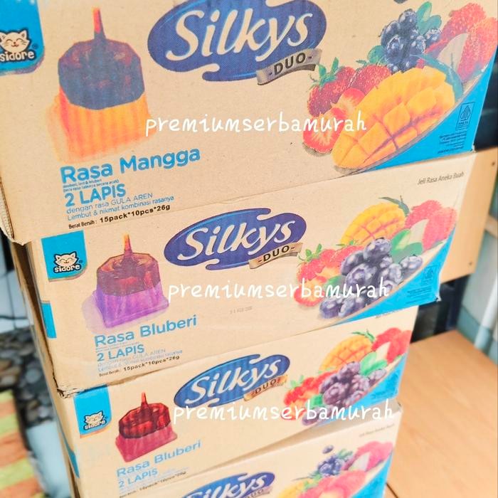 

Silkys Pudding Duo Mix 3 Varian Isi 15Pack (150Pcs)