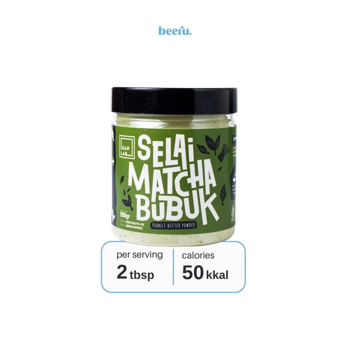 

Lean Lab Peanut Butter Powder 1/3 Pb Matcha